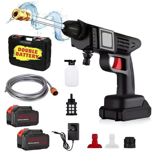 SEAHELTON Cordless Portable Wireless Pressure Washer Gun