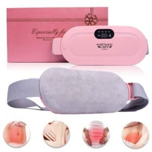 BESTEP Period Cramp Relief Massager & Heating Pad