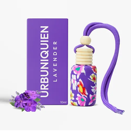 Lavender Fragrance Car Air Freshener Diffuser (10 ml)